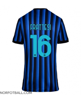 Billige Fotballdrakt Inter Milan Davide Frattesi #16 Replika Hjemmedrakt Dame 2025-26 Kortermet